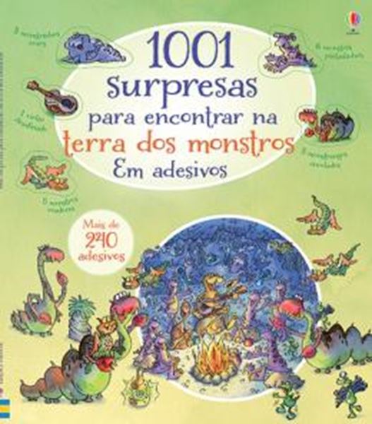 Picture of 1001 SURPRESAS PARA ENCONTRAR NA TERRA DOS MONSTROS EM ADESIVOS