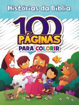 Imagem de 100 PAGINAS PARA COLORIR - HISTORIAS DA BIBLIA