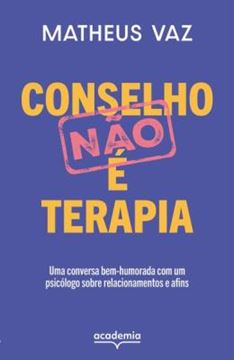 Imagem de CONSELHO NAO E TERAPIA
